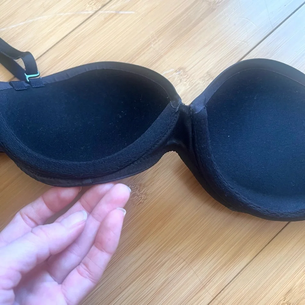 SKIMS Ultimate Collection Push Up Strapless Bra Onyx Bra Size 32C
